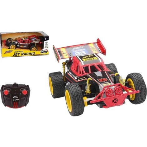 Машинка на радіокеруванні "Баггі" на батарейках червона 1;20 (33х16х14 см)