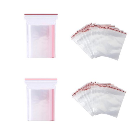 Пакет із замком 100шт Zip-Lock 4х6см, 5 шт. в уп. //