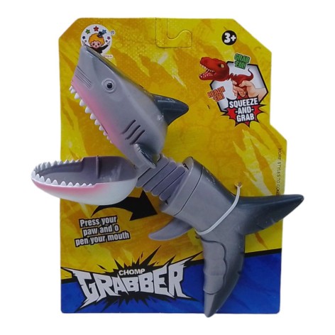 Іграшка-кусачка "Тварини: Акула" (сіра)