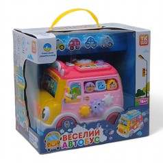 Музыкальный автобус, розовый