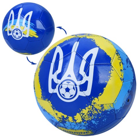 Мяч футбольный Ukraine размер 5, ПВХ, 1,8мм, вес 300г EN-3329