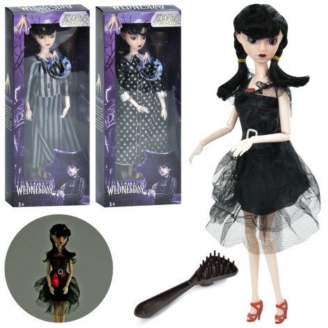 Кукла WD, шарнирная, 28см, аксессуары, звук, свет, на бат-ке (табл), 3 вида, в кор-ке, 32-13,5-4,5см 