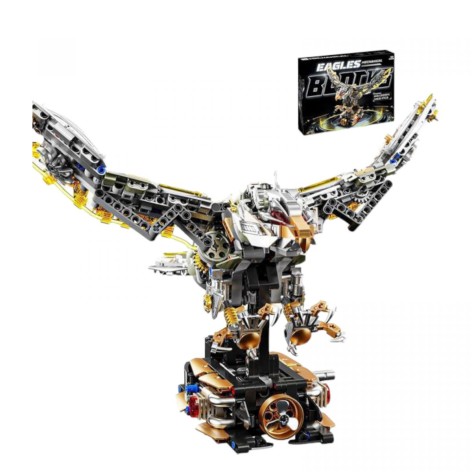 Конструктор "Орел", 1168+ деталей, подсветка, подвижные элементы, в коробке