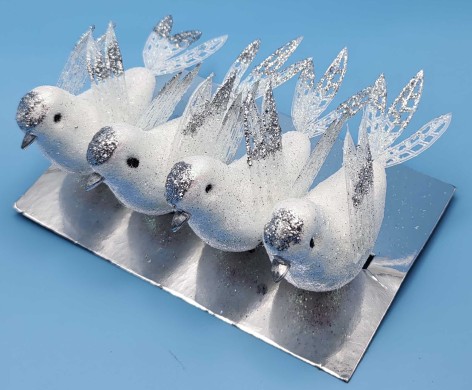 Набор игрушек на елку с клипсой 