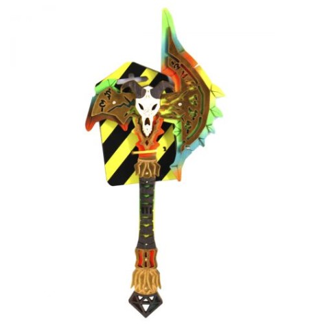 Сувенирный деревянный топор "SHADOW MOURNE" (ULTRA - GOLD)