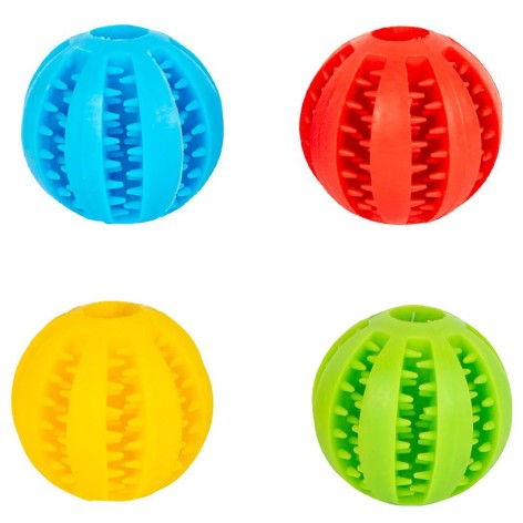 Іграшка гумова - М'ячик 7см для домашніх тваринок 677