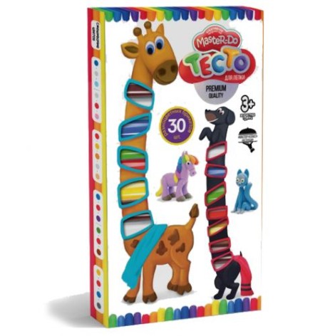 Тісто для ліплення "Master Do" 30 брикетів (рус)