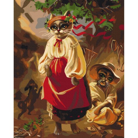 Картина по номерам "Екатерина ©Марианна Пащук"