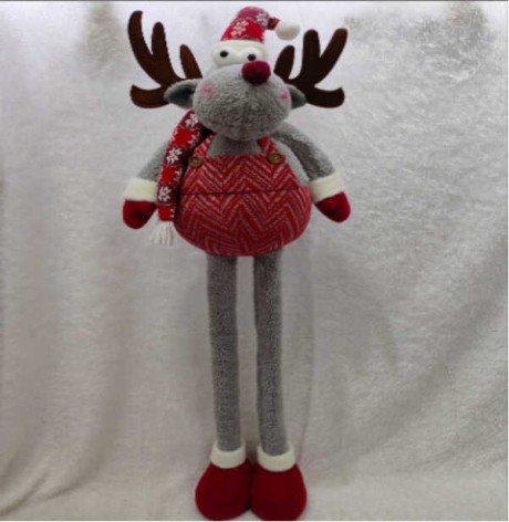 Новорічна декоративна іграшка Олень висота 50 см C67856