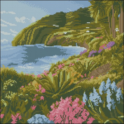 Алмазная мозаика на подрамнике Strateg 