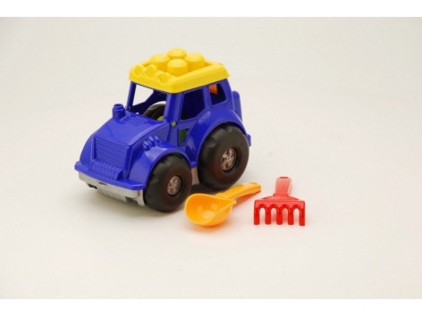 Трактор іграшковий Коник №1 (лопатка+граблі) ДС