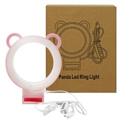 Лампа светодиодная розовая