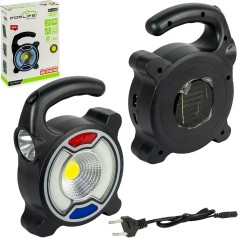 Ліхтар ручний на сонячній батареї, з акумулятором Forlife FL-3130