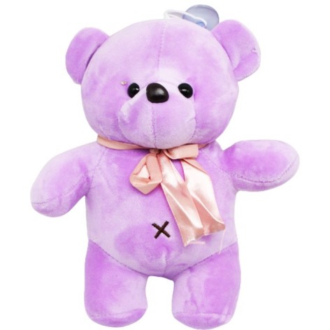 Мягкая игрушка медвежонок фиолетовый