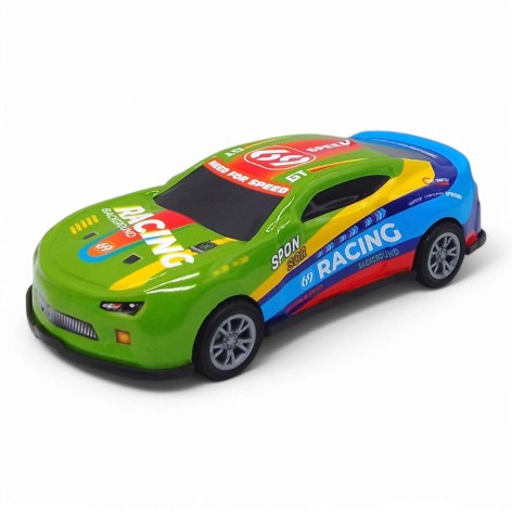 Іграшкова машинка металева, інерційна зелена