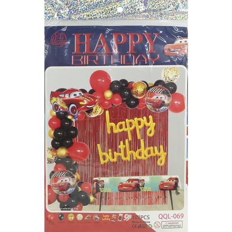 Набір повітряних куль 107шт для створення фотозони QQL-069/1404-24