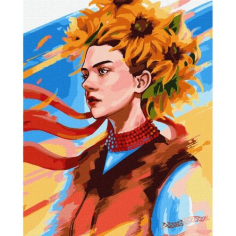 Картина по номерам "Непокоренная красота ©yelartie" ???