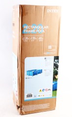 УЦЕНКА 20% Басейн каркасний прямокутний. 1662 л /6 + років / 220 * 150 * 60 см / 58983 / в кор. /1/