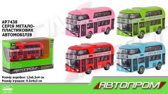 Автобус металл  "АВТОПРОМ",в кор. 13*4*11см 
