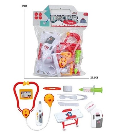 Ігровий набір лікаря A-Toys з стетоскопом та термометром