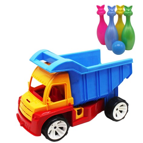 Алексбамс зайці кеглі Бамсик жовтий+синій