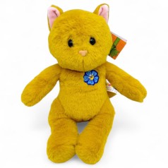 М'яка іграшка "Кошеня Victory" 29 см (КОРИЧНЕВА)