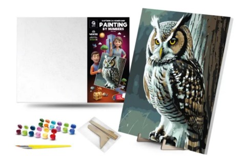 Набір для розпису по номерах Qbee 