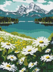 Набор с алмазной мозаикой на подрамнике 