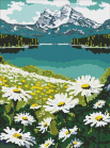 Набор с алмазной мозаикой на подрамнике 