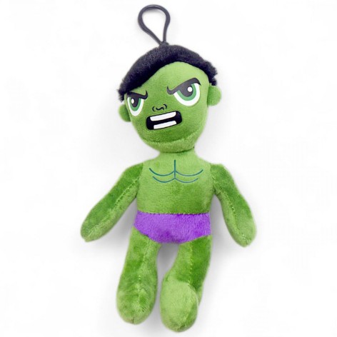 Мягкая игрушка-брелок ХАЛК 19 см