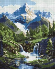 Алмазна мозаїка на підрамнику Ideyka 