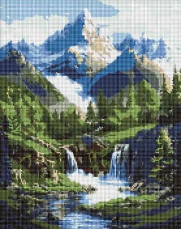 Алмазна мозаїка на підрамнику Ideyka 