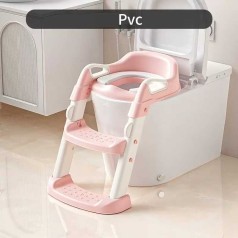 Детское сиденье на унитаз со ступеньками и ручками Bimbo размер 31х34х11 см, мягкое сиденье, в кор. /1/