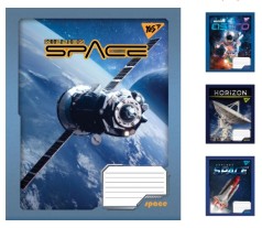 А5/24 лін. YES Space, тетрадь учнів. 20 шт в уп. //