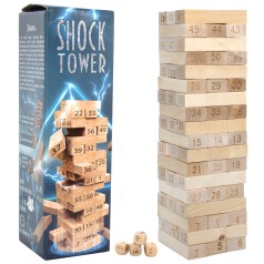 Гра Дженга з цифрами Shock Tower, Стратег(30858)
