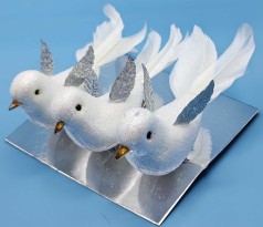 Набір іграшок на ялинку з кліпсою 