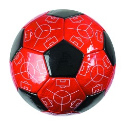 Мʼяч футбольний розмір №5, матеріал м`яка EVA (ЧЕРВОНИЙ)