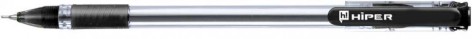 Ручка масляна Hiper Fine Tip HO-111 0,7 мм 10 шт. чорна