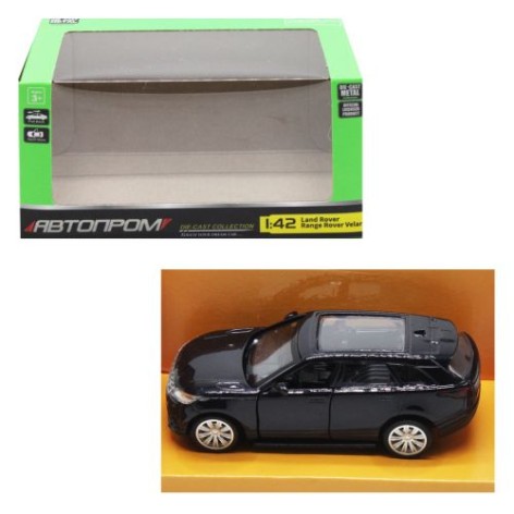 Машина "Автопром: Land Rover", черная.