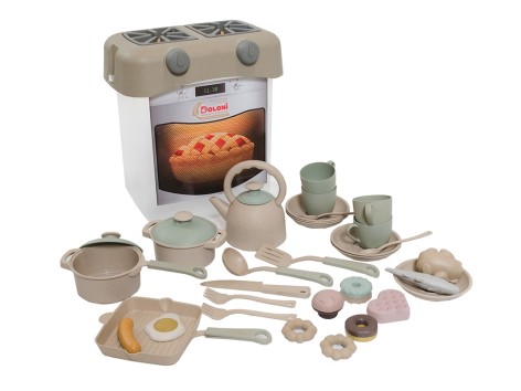 Кухня DOLONI Фламінго Бокс із набором посуду 34 предмети ECO (01480/02eco)