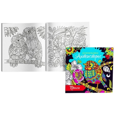 Раскраска-антистресс 