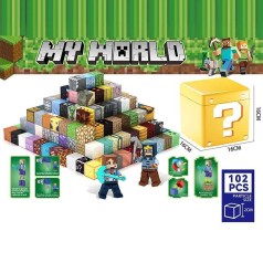 Магнитный конструктор МС 102 детали, в кор. /24/