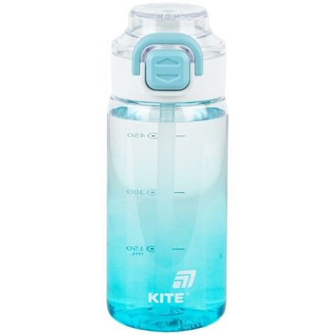 Бутылочка для воды, 600 мл, голубая