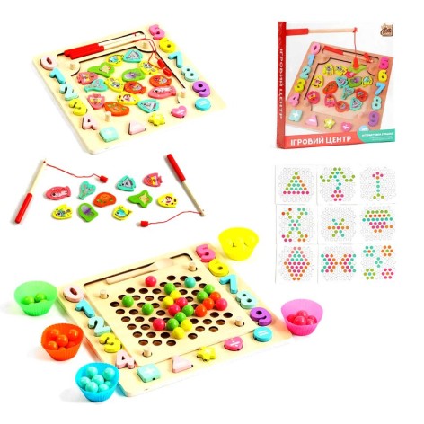 Розвиваючий деревʼяний набір 
