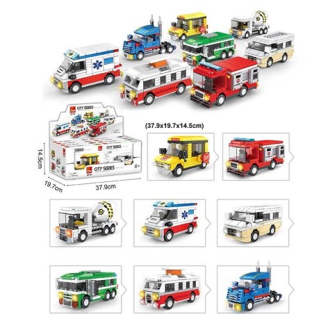 Конструктор наліпки, інструкція, в кор.  /16/128/8шт в кор.