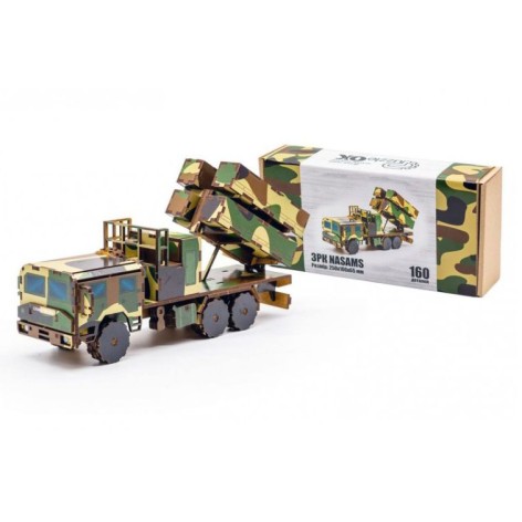 Дерев'яний 3D конструктор 