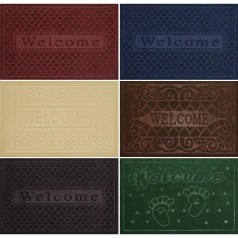 Килимок гумовий прямокутний 37*57см з тисненням 2901-4