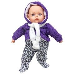 Пупс в фиолетовом