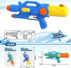 Водний пістолет 2 кольори, в п/е 