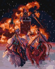 Набір для розпису по номерах. 